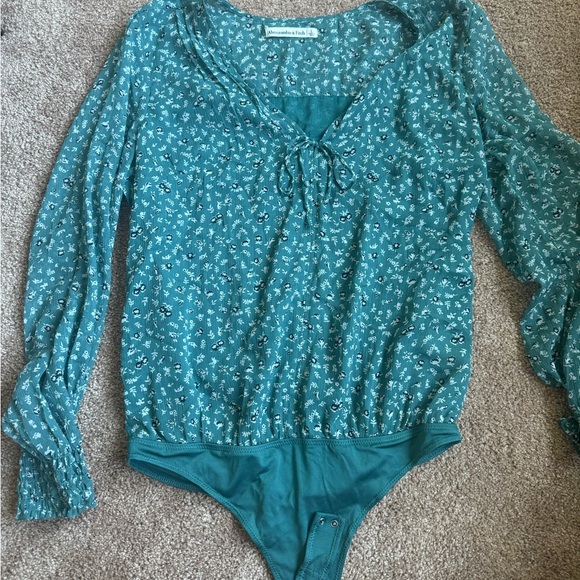 Abercrombie Blouse Bodysuit - Picture 1 of 4